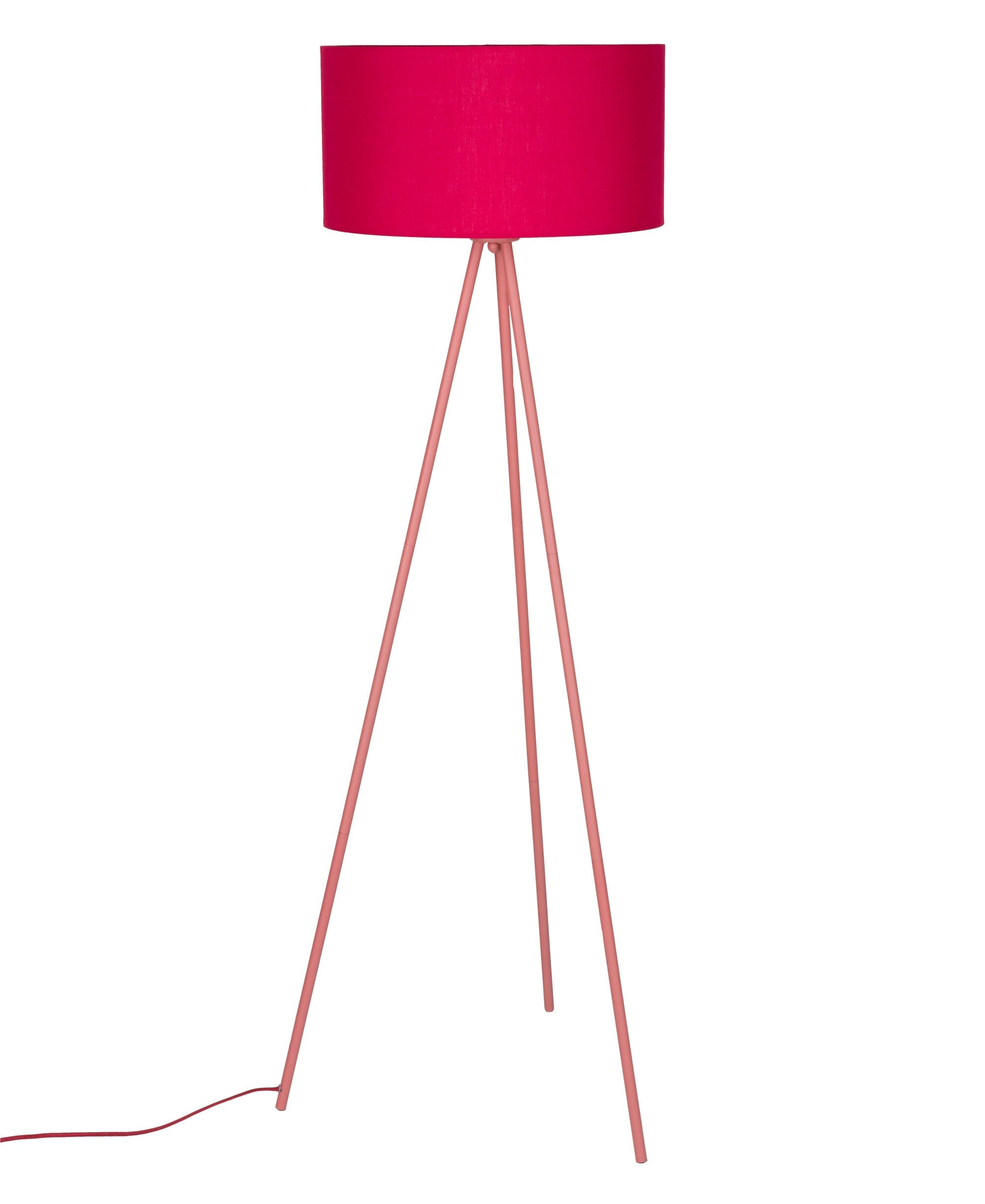 Susie Red Tripod Floor Lamp